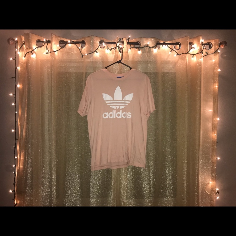 Adidas pink tshirt